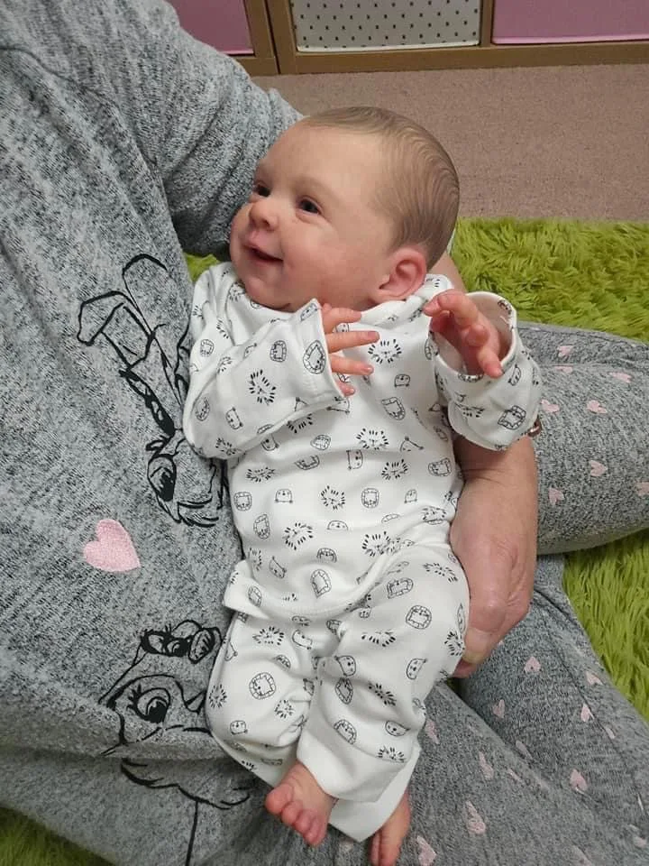 NPK 19 Inches Lifelike Sebastian Reborn Baby Realistic Soft Body Newborn Finished Hair-painted Doll Children Gift Dolls
NPK 19 Inches Lifelike Sebastian Reborn Baby Realistic Soft Body Newborn Finished Hair-painted Doll Children Gift Dolls