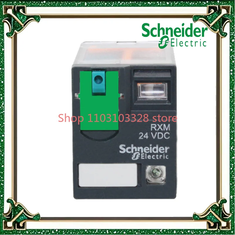 Intermediate relay RXM4AB2BD DC24V four open four closed Perfectly compatible with RXZE1M4C
Intermediate relay RXM4AB2BD DC24V four open four closed Perfectly compatible with RXZE1M4C