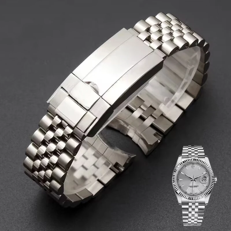 For Rolex Sub GMT Yacht Daytona Men Watch Strap Luxury Bracelet Mod Parts Replacement Accessories Jubilee Watch Bracelet 20mm
For Rolex Sub GMT Yacht Daytona Men Watch Strap Luxury Bracelet Mod Parts Replacement Accessories Jubilee Watch Bracelet 20mm