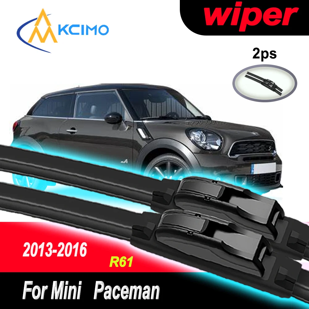 2PCS Silent Wiper Blades For Mini Paceman R61 2013-2016 Front Windshield Durable All-Weather Rubber Car Accessories
2PCS Silent Wiper Blades For Mini Paceman R61 2013-2016 Front Windshield Durable All-Weather Rubber Car Accessories