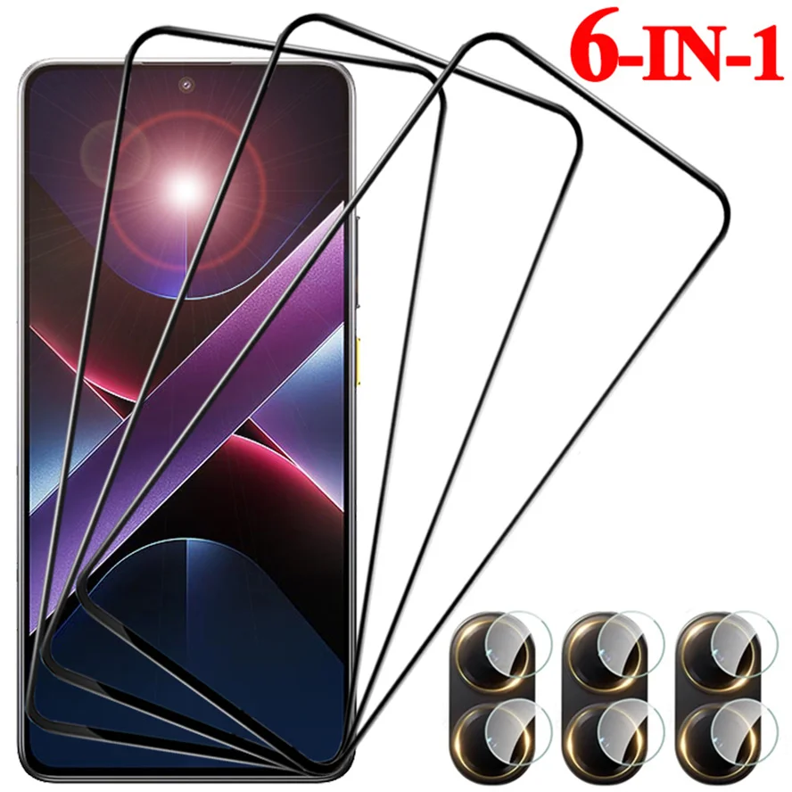 6-in-1, Tempered Glass + Camera Film for Poco X7 Pro 5G High-quality Glass Poco X6 X5 X4 GT X3 NFC Screen Protector Poco X 7 Pro
6-in-1, Tempered Glass + Camera Film for Poco X7 Pro 5G High-quality Glass Poco X6 X5 X4 GT X3 NFC Screen Protector Poco X 7 Pro