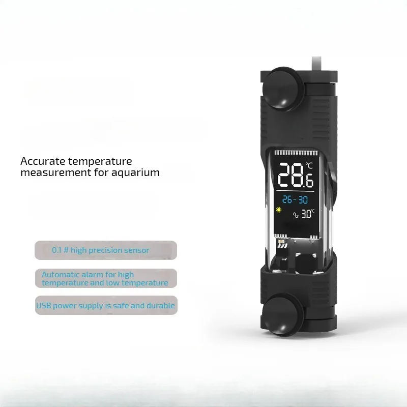 High-precision aquarium water thermometer electronic digital display high-definition LCD aquarium with thermometer
High-precision aquarium water thermometer electronic digital display high-definition LCD aquarium with thermometer