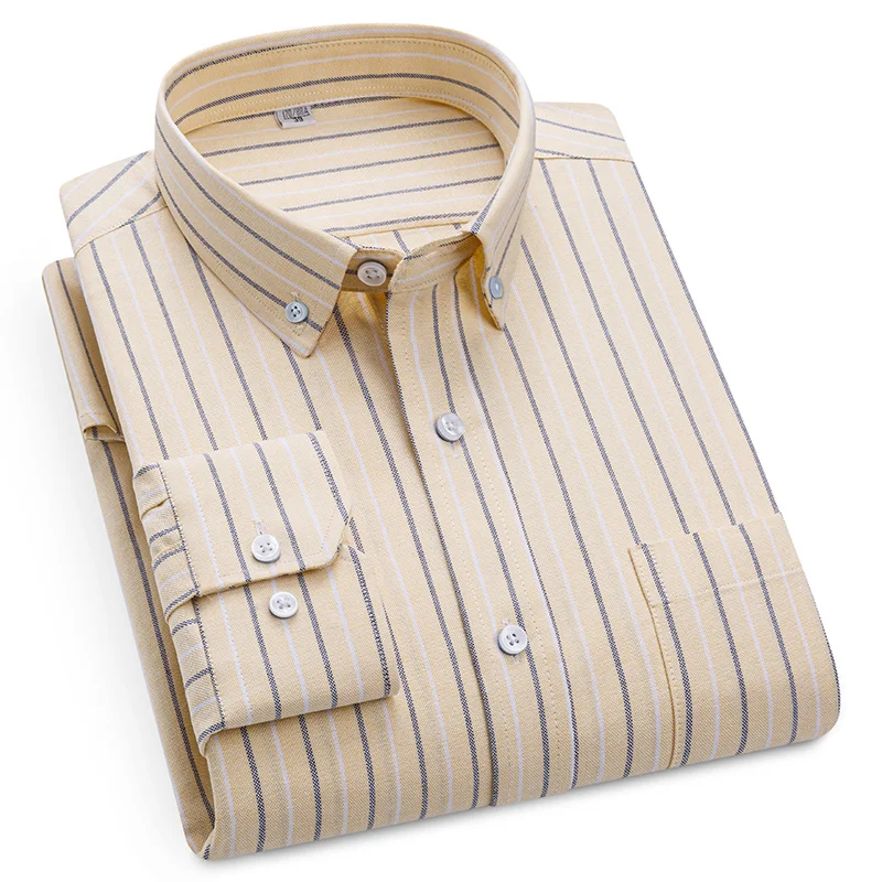 2025 New Cotton Men's Shirts Oxford Textile Business Casual Long Sleeve Tops Comfortable and Breathable Large Size Men Clothing
2025 New Cotton Men's Shirts Oxford Textile Business Casual Long Sleeve Tops Comfortable and Breathable Large Size Men Clothing