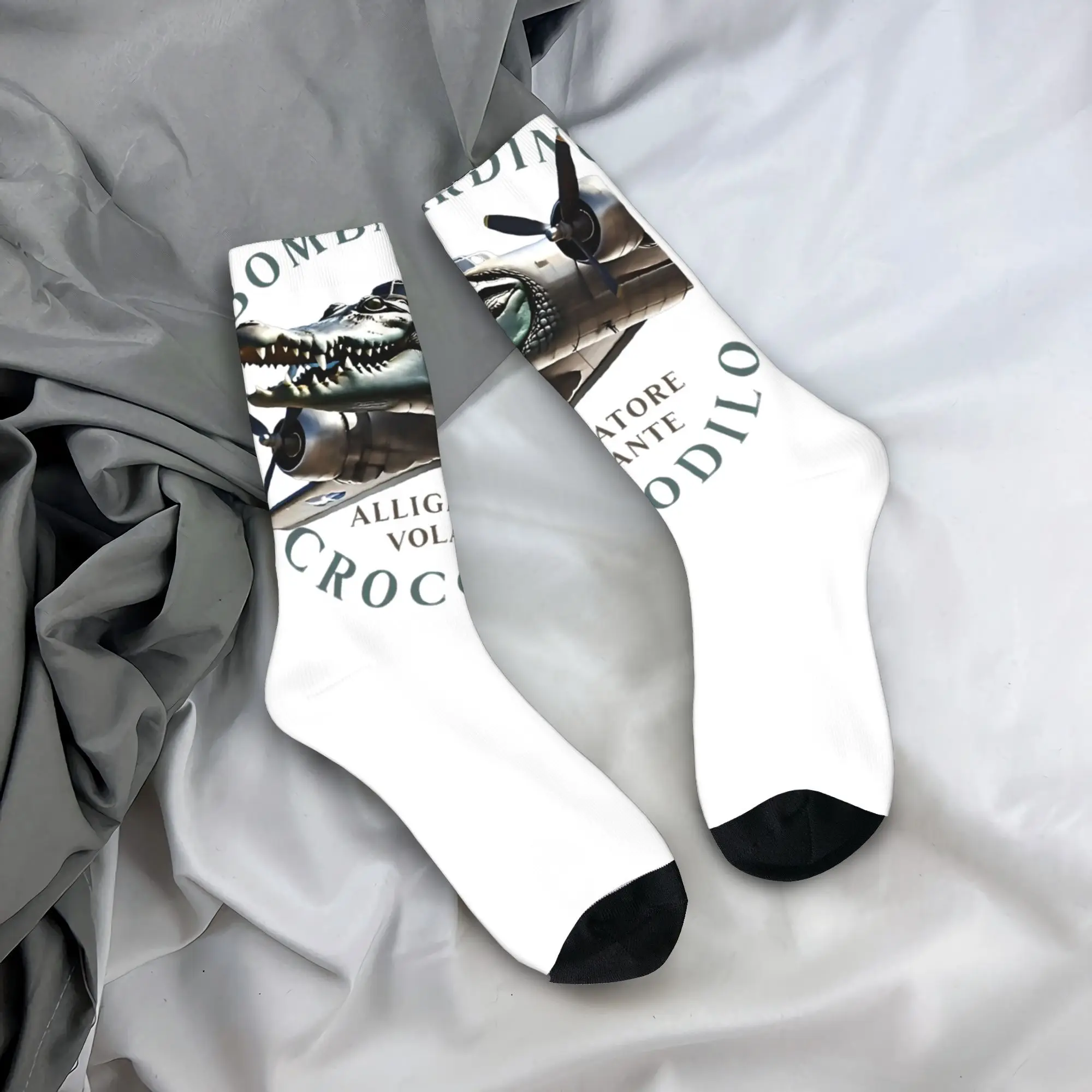 Bombardino Crocodilo italian brainrot meme Stockings Men Socks Breathable Fun Socks Winter Running Anti-Slip Graphic Socks Gift
Bombardino Crocodilo italian brainrot meme Stockings Men Socks Breathable Fun Socks Winter Running Anti-Slip Graphic Socks Gift