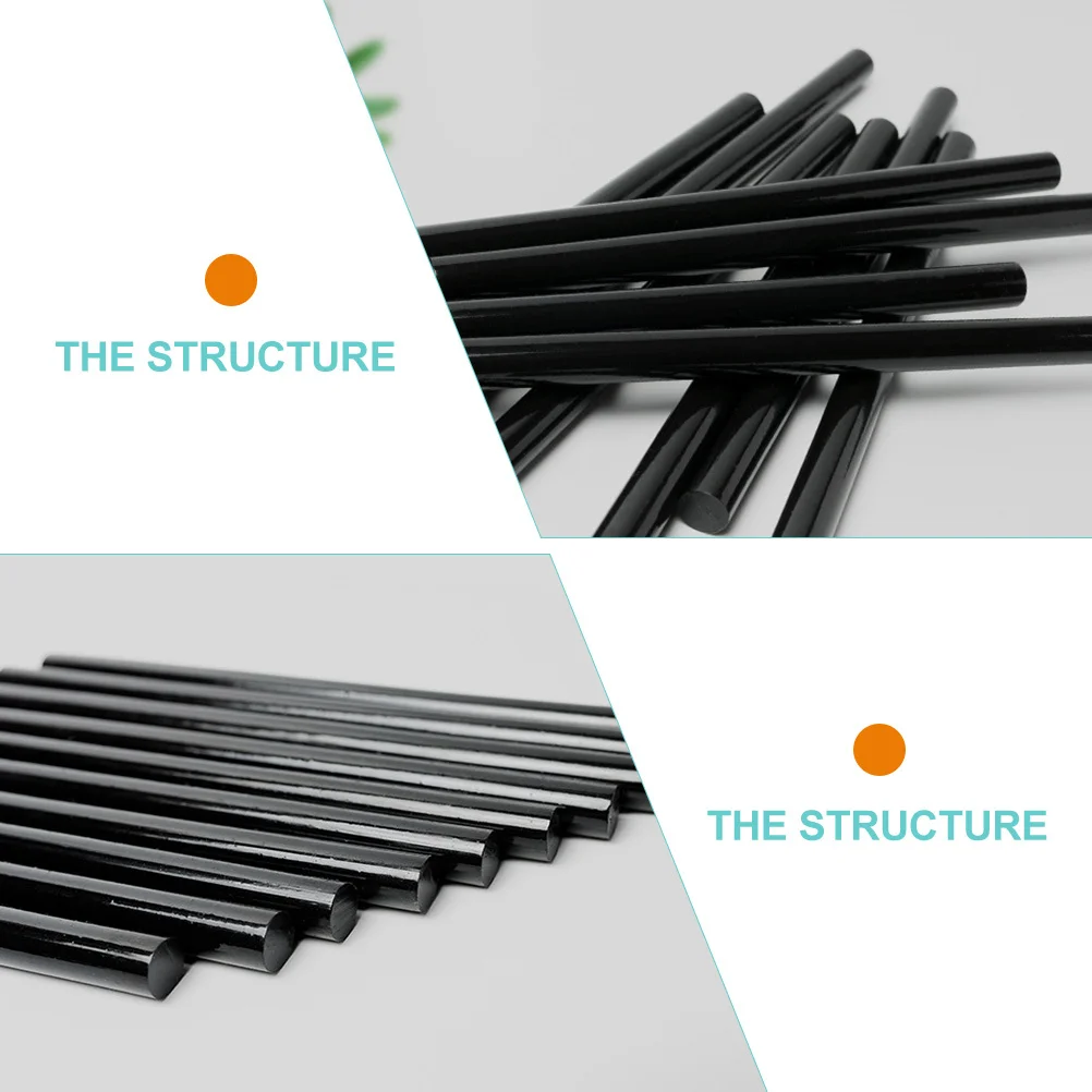10pcs Black Hot Melt Glue Sticks 11Mm Resin Based Fast Melting Strong Adhesion For Crafting Repairing Decorating Home Diy
10pcs Black Hot Melt Glue Sticks 11Mm Resin Based Fast Melting Strong Adhesion For Crafting Repairing Decorating Home Diy