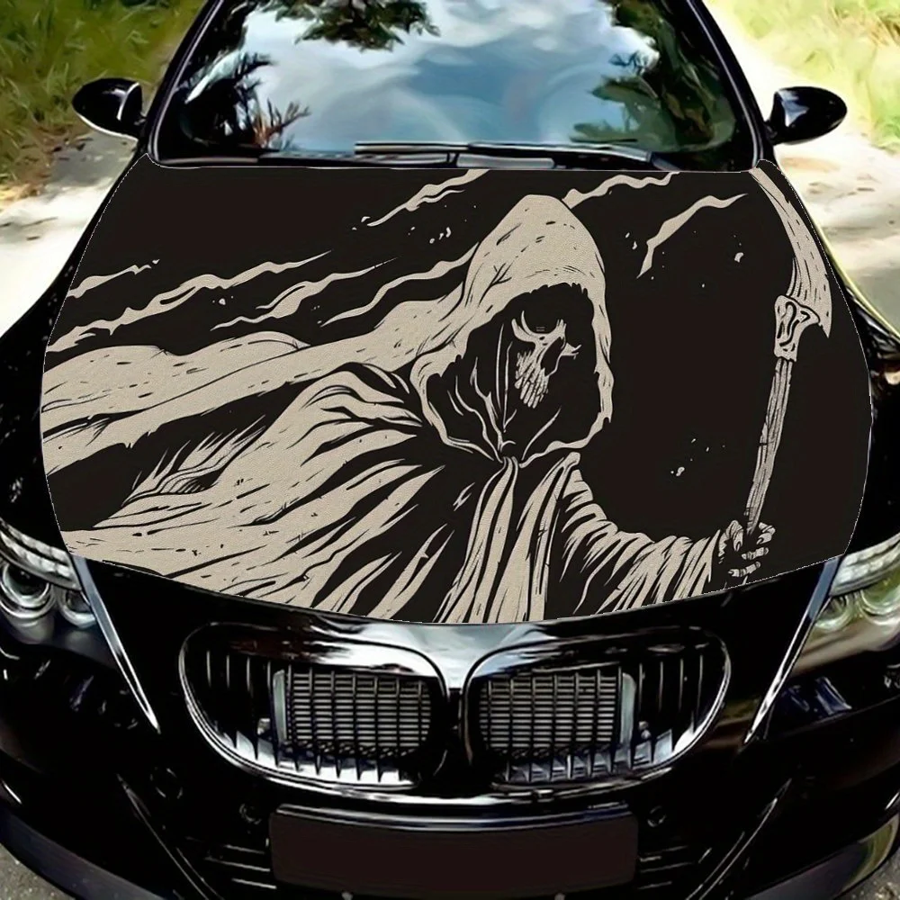 The Grim Reaper with A Scythe,Gift, Car Vinyl Wraps, Engine Hood Decal Sticker, Splash-Resistant, Easy Removal, Durable Personal
The Grim Reaper with A Scythe,Gift, Car Vinyl Wraps, Engine Hood Decal Sticker, Splash-Resistant, Easy Removal, Durable Personal