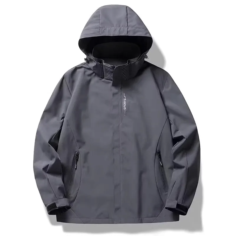 Men's Outdoor Climbing Windproof Waterproof Cam Jaet Hooded Mountain Series Coat Youth Trendy Long Sve Zipper Closure
Men's Outdoor Climbing Windproof Waterproof Cam Jaet Hooded Mountain Series Coat Youth Trendy Long Sve Zipper Closure