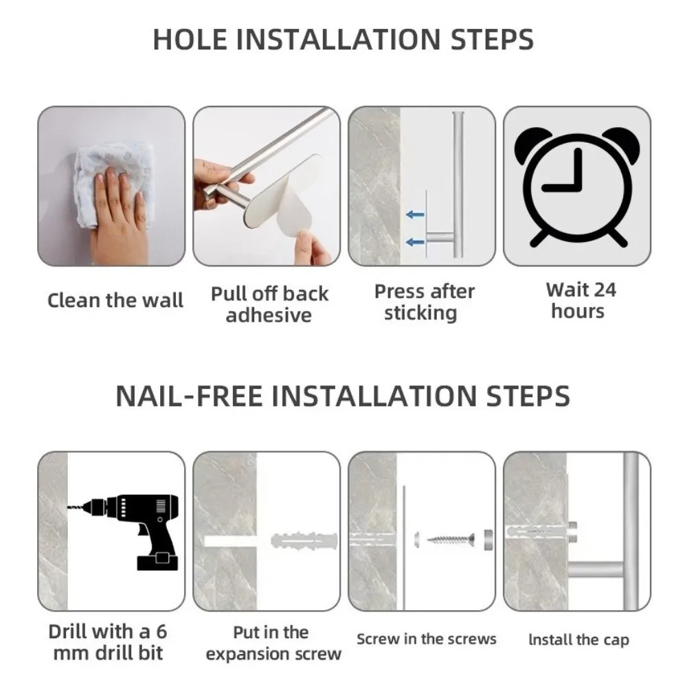 Modern Wall Mount Toilet Paper Holder Space Saving Self Adhesive Paper Roll Shelf Stainless Steel Cell Phone Holder Bathroom Use
Modern Wall Mount Toilet Paper Holder Space Saving Self Adhesive Paper Roll Shelf Stainless Steel Cell Phone Holder Bathroom Use