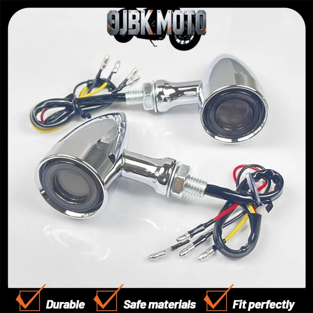 For QJMOTOR SRV600, Cyclone RA600, CFMoto CLC450 retro motorcycles, upgrade to LED turn signals 12V accessories. Flash 600
For QJMOTOR SRV600, Cyclone RA600, CFMoto CLC450 retro motorcycles, upgrade to LED turn signals 12V accessories. Flash 600
