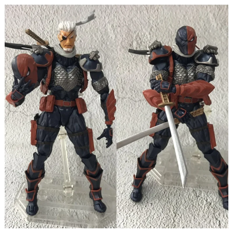 Deathstroke аниме 17 см фигурку Ямагучи стиль High Joint мобильность Коллекционная модель игрушки для декора рабочего стола и индивидуальный подарок
Deathstroke аниме 17 см фигурку Ямагучи стиль High Joint мобильность Коллекционная модель игрушки для декора рабочего стола и индивидуальный подарок