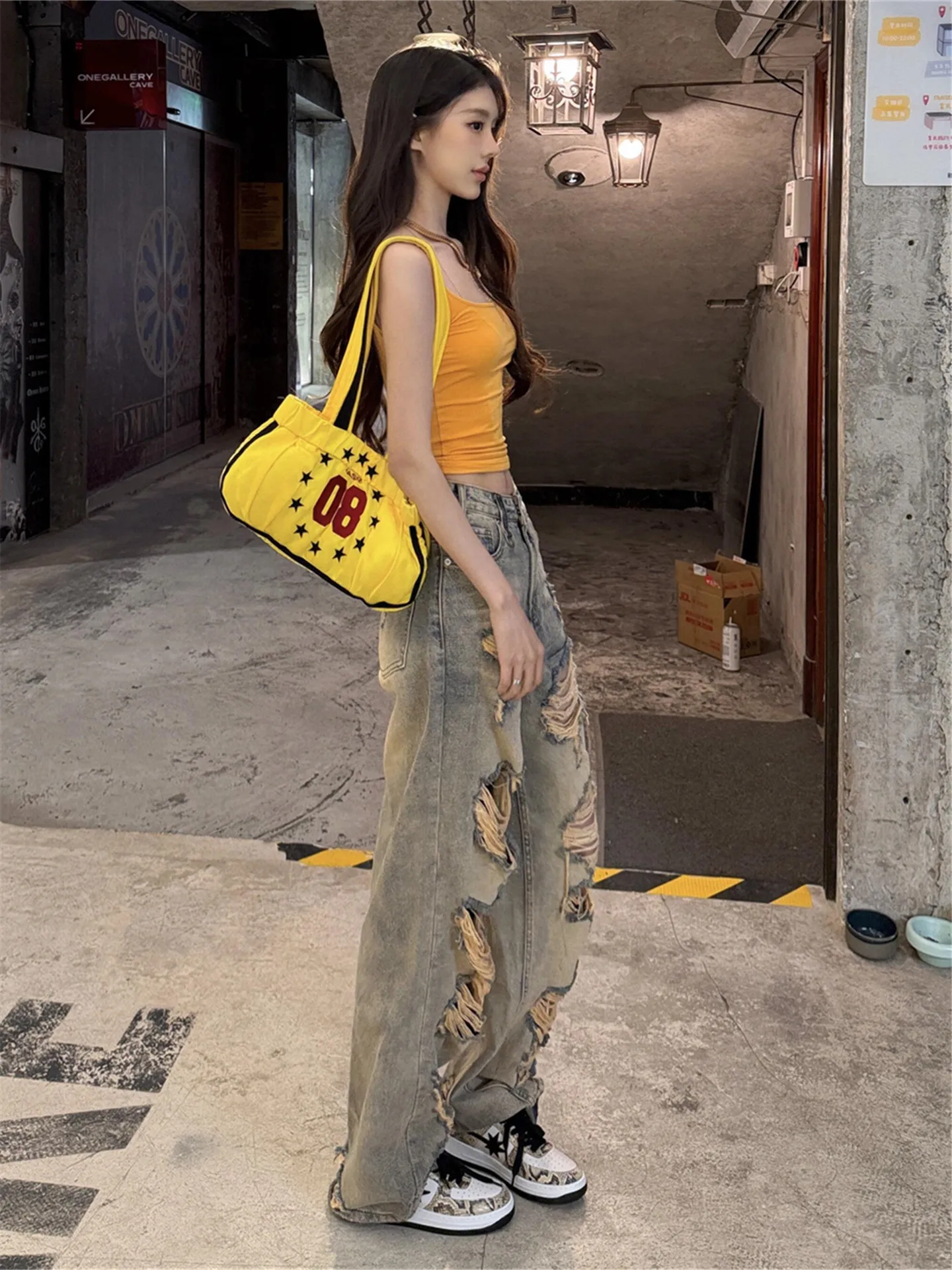 Retro Hole Denim Jeans Women Summer Thin Loose Drapey High Waist Extended Vintage Straight Leg Pants European Style Cotton Ca...
Retro Hole Denim Jeans Women Summer Thin Loose Drapey High Waist Extended Vintage Straight Leg Pants European Style Cotton Ca...