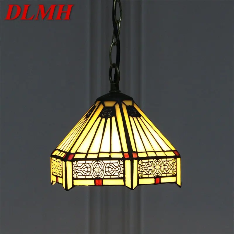 DLMH Tiffany Glass Pendant Lamp LED Creative Simple Vintage Hanging Light Decor for Home Dining Room Bedroom Hotel
DLMH Tiffany Glass Pendant Lamp LED Creative Simple Vintage Hanging Light Decor for Home Dining Room Bedroom Hotel