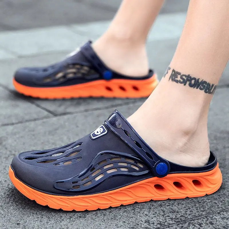 Men's Fashion Summer Outdoor Sports Driving Anti-Slip Closed Toe Beach Sandals Dual-Purpose
Men's Fashion Summer Outdoor Sports Driving Anti-Slip Closed Toe Beach Sandals Dual-Purpose