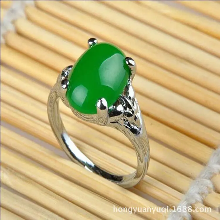 Malay Jade Ring Women's Jade Jewelry Men's and Women's Ring Ring Jade Ware
Malay Jade Ring Women's Jade Jewelry Men's and Women's Ring Ring Jade Ware