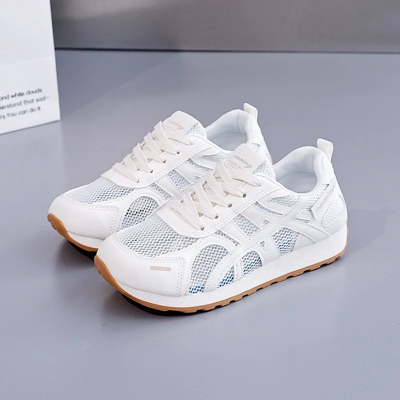 2025 Summer Women's Fashion Mesh Hollow Out Casual Sneakers Women Light Breathable Female Running Tennis Sports Zapatillas Mujer 
2025 Summer Women's Fashion Mesh Hollow Out Casual Sneakers Women Light Breathable Female Running Tennis Sports Zapatillas Mujer