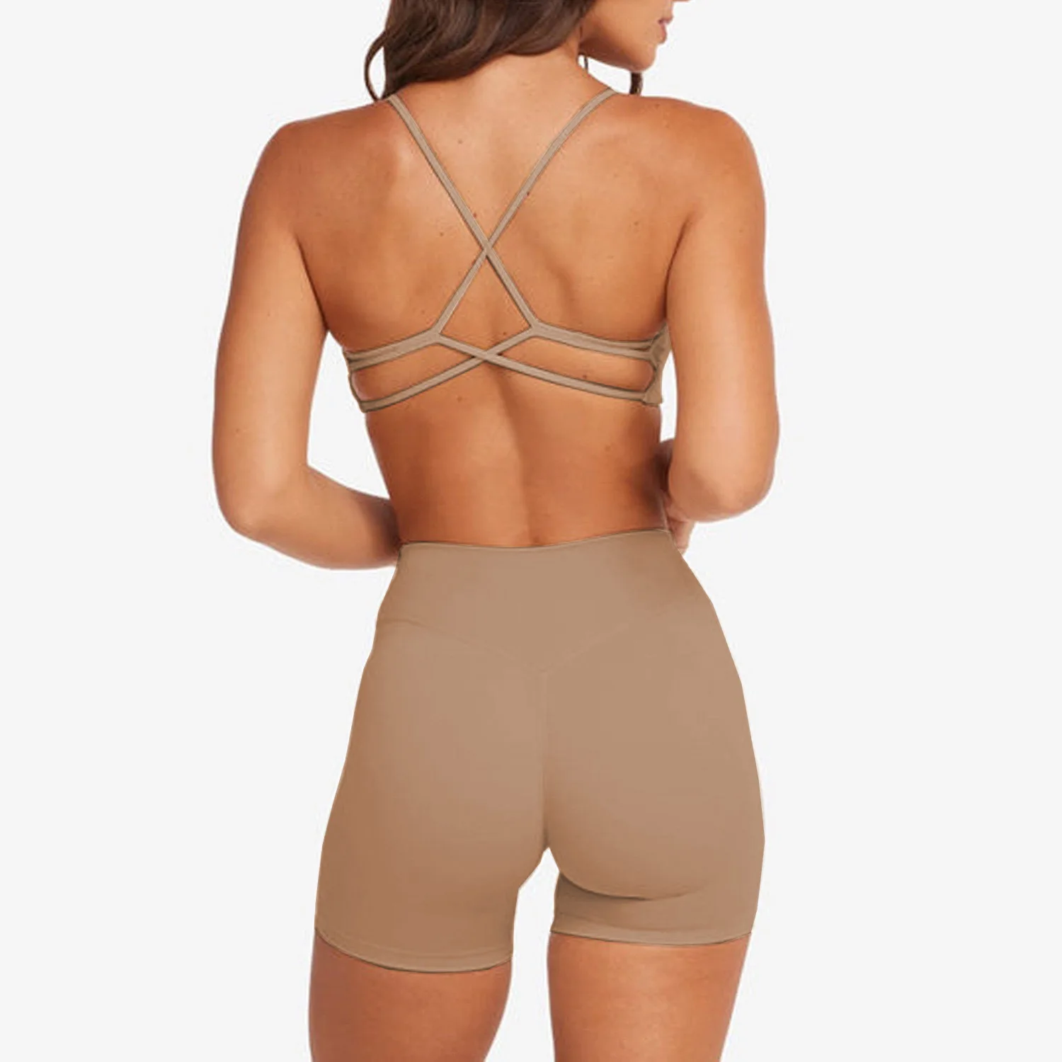 Europe and the United States foreign trade cross-border yoga fitness vest with chest pad beautiful back strap naked sense quick
Europe and the United States foreign trade cross-border yoga fitness vest with chest pad beautiful back strap naked sense quick