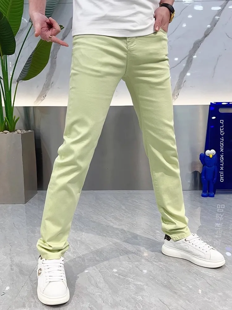Slim Fit Casual Jeans Men's Spring Summer Fashion Versatile Straight Leg Long Pants Breathable Comfortable Lightweight Denim
Slim Fit Casual Jeans Men's Spring Summer Fashion Versatile Straight Leg Long Pants Breathable Comfortable Lightweight Denim