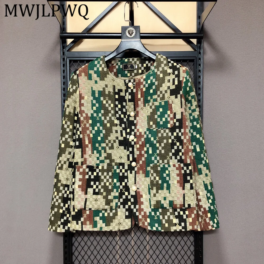 MWJLPWQ Spring Autumn High-End Camouflage Plaid Jacket For Men New Style Long Sleeve Stylish Round Neck Short Loose Tops 15479
MWJLPWQ Spring Autumn High-End Camouflage Plaid Jacket For Men New Style Long Sleeve Stylish Round Neck Short Loose Tops 15479