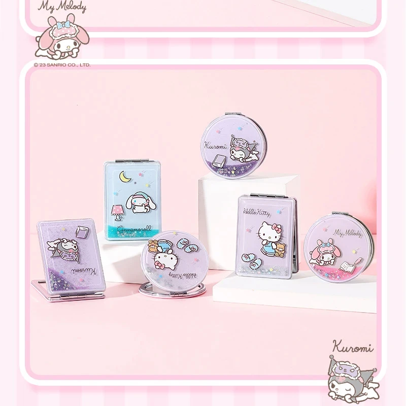 kawaii Hello Kitty MINISO Anime Random One Mirror Cute Sweet Cinnamoroll Cartoon Portable Cosmetic Mirror Lovely Gifts Girls
kawaii Hello Kitty MINISO Anime Random One Mirror Cute Sweet Cinnamoroll Cartoon Portable Cosmetic Mirror Lovely Gifts Girls
