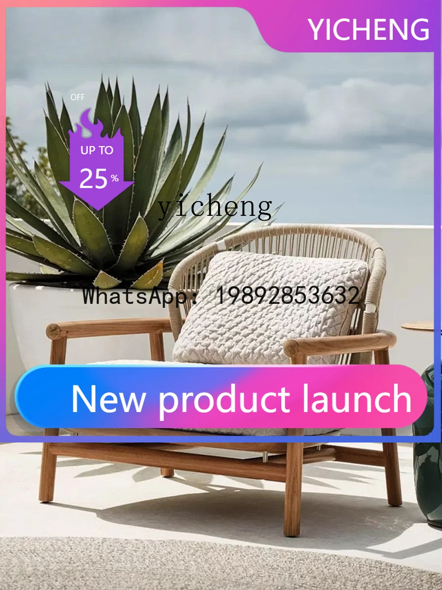 X6 Nordic Outdoor Solid Wood Sofa Courtyard Garden Leisure Balcony Tea Table and Chair Set
X6 Nordic Outdoor Solid Wood Sofa Courtyard Garden Leisure Balcony Tea Table and Chair Set