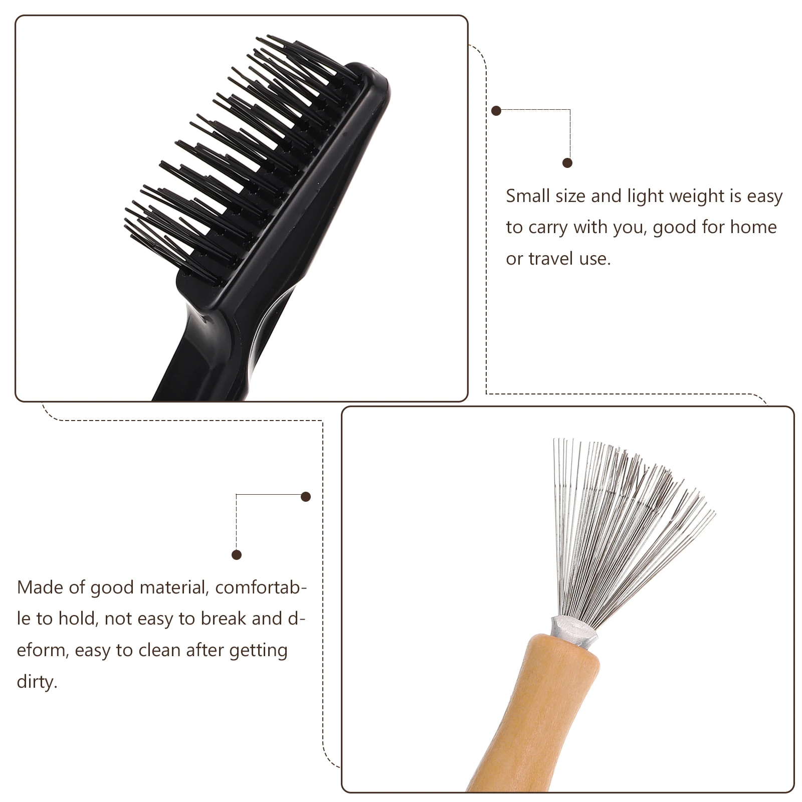 1 set 1 Set Hairbrush Cleaner Comb Cleaning Tool Rake Design Hair Remover Lightweight Durable Portable Travel Home Salon Use
1 set 1 Set Hairbrush Cleaner Comb Cleaning Tool Rake Design Hair Remover Lightweight Durable Portable Travel Home Salon Use