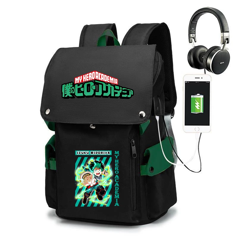 My Hero Academia Izuku Midoriya Backpack for Boys Large Capacity Student Bookbag Anime School Bag
My Hero Academia Izuku Midoriya Backpack for Boys Large Capacity Student Bookbag Anime School Bag