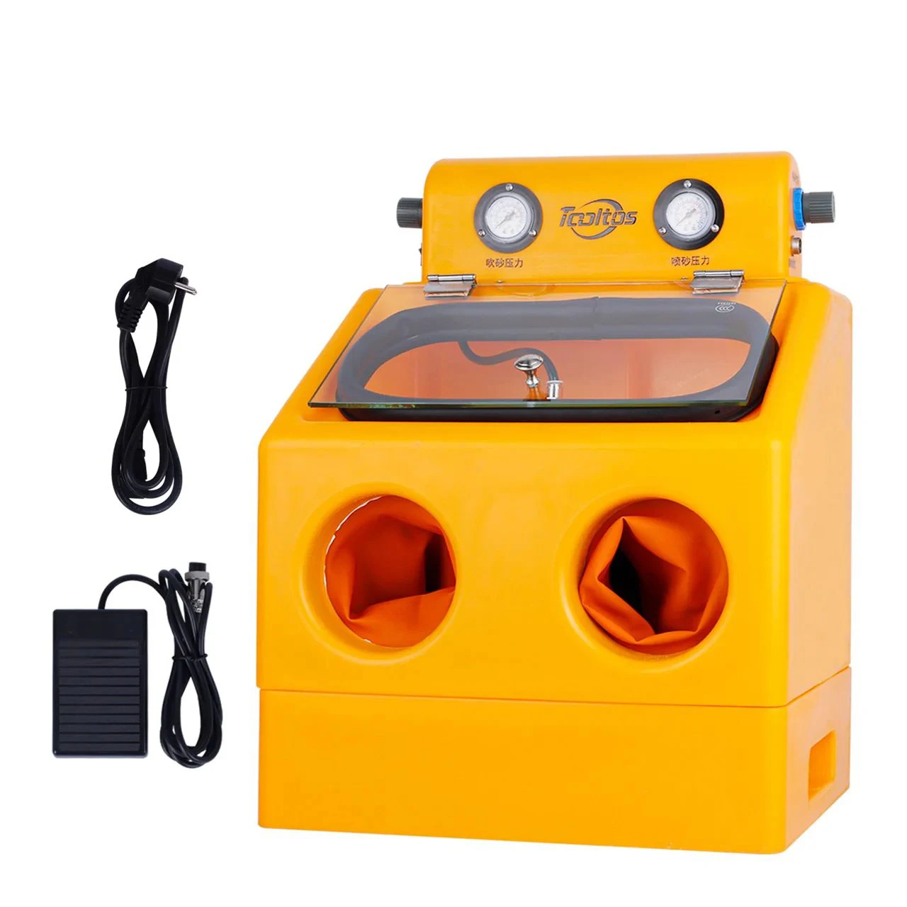 PS-8 Профессиональный шкаф для влажной/сухой пескоструйной обработки с ножной педалью и светодиодной подсветкой - ювелирное металлическое стекло -110 В/220 В
PS-8 Профессиональный шкаф для влажной/сухой пескоструйной обработки с ножной педалью и светодиодной подсветкой - ювелирное металлическое стекло -110 В/220 В