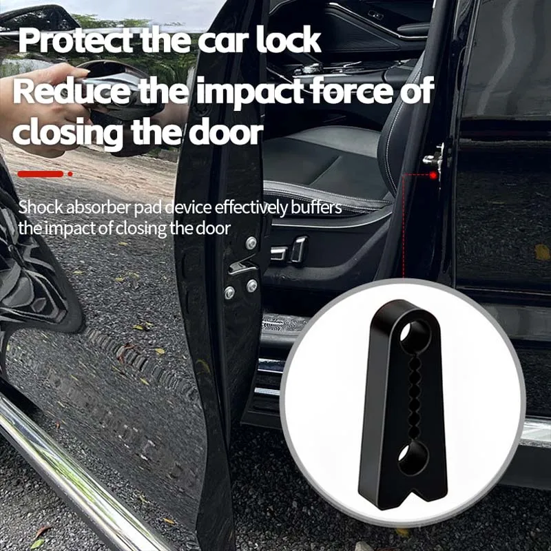 Car Door Lock Shock Pad Silicone Auto Door Lock Protection Cover Force Release Arm Design for Car Truck Door Latch
Car Door Lock Shock Pad Silicone Auto Door Lock Protection Cover Force Release Arm Design for Car Truck Door Latch