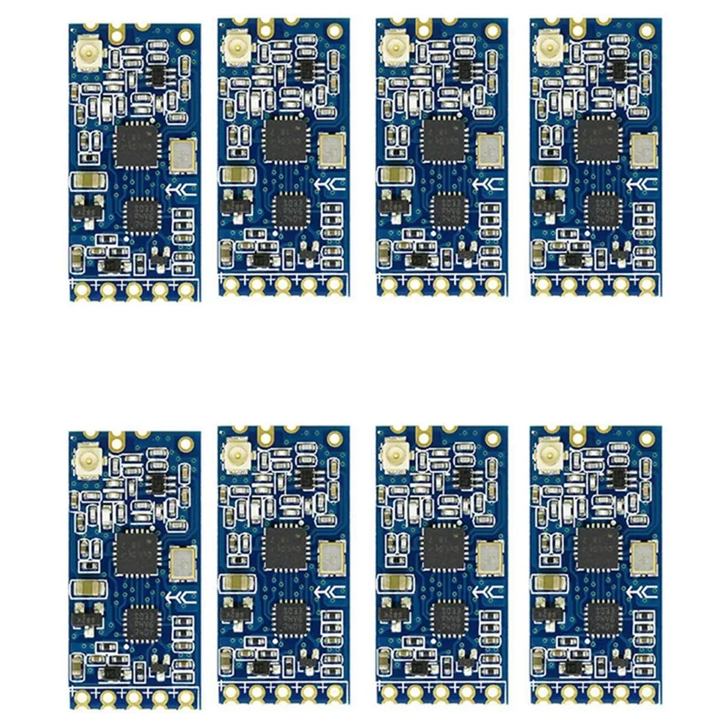 N75R-HC-12 433 МГц SI4463 Модуль беспроводного последовательного порта 1000M Замените Bluetooth HC12 — 8 шт.
N75R-HC-12 433 МГц SI4463 Модуль беспроводного последовательного порта 1000M Замените Bluetooth HC12 — 8 шт.