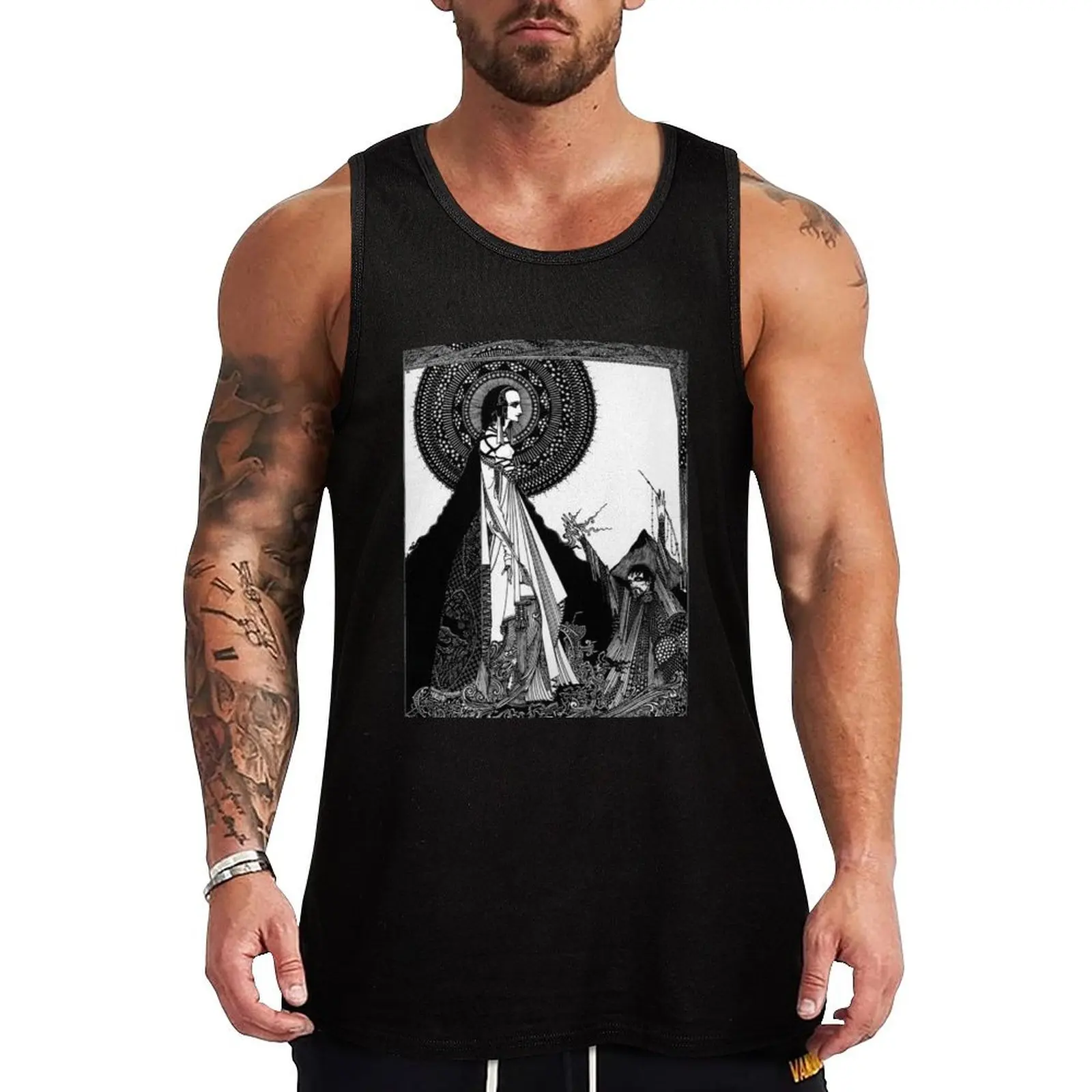 Ligeia - Harry Clarke for E.A. Poe Tank Top Bodybuilding Fitness Tank Top Sleeveless Gym Shirt
Ligeia - Harry Clarke for E.A. Poe Tank Top Bodybuilding Fitness Tank Top Sleeveless Gym Shirt