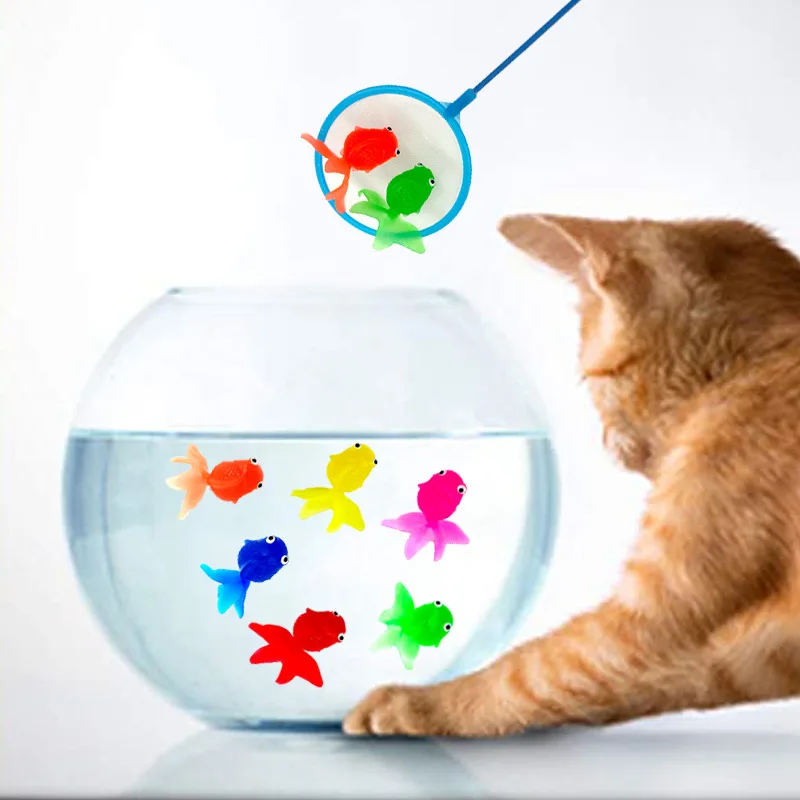 Cute Goldfish Bath Toys, TPR Safe Material Soft Floating, 10pcs Random Colors Stimulate Baby's Bath Interest
Cute Goldfish Bath Toys, TPR Safe Material Soft Floating, 10pcs Random Colors Stimulate Baby's Bath Interest