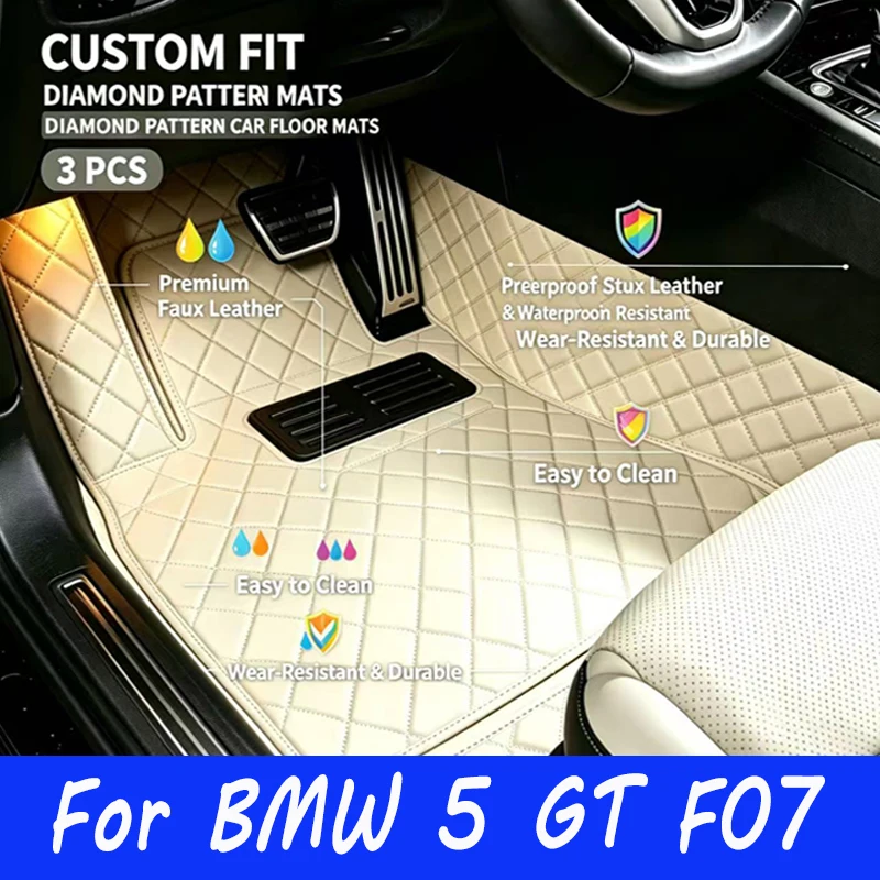 Car floor mats for BMW 5 GT F07 535i 528i(Five seats)2014 2015 2016 2017 Pads Automobile Carpet Cover Interior
Car floor mats for BMW 5 GT F07 535i 528i(Five seats)2014 2015 2016 2017 Pads Automobile Carpet Cover Interior