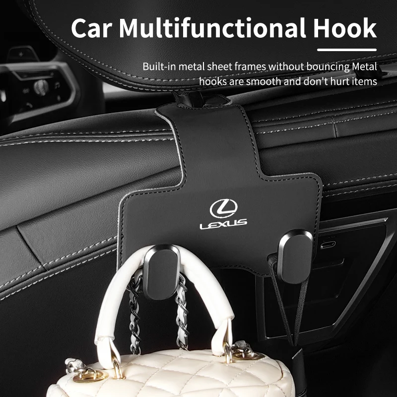 Car Headrest Hooks Hanger Seatback Storage Holder Clip Accessories For Lexus IS250 IS200 CT200h GS300 LS430 RX450h LX570 IS300 E
Car Headrest Hooks Hanger Seatback Storage Holder Clip Accessories For Lexus IS250 IS200 CT200h GS300 LS430 RX450h LX570 IS300 E