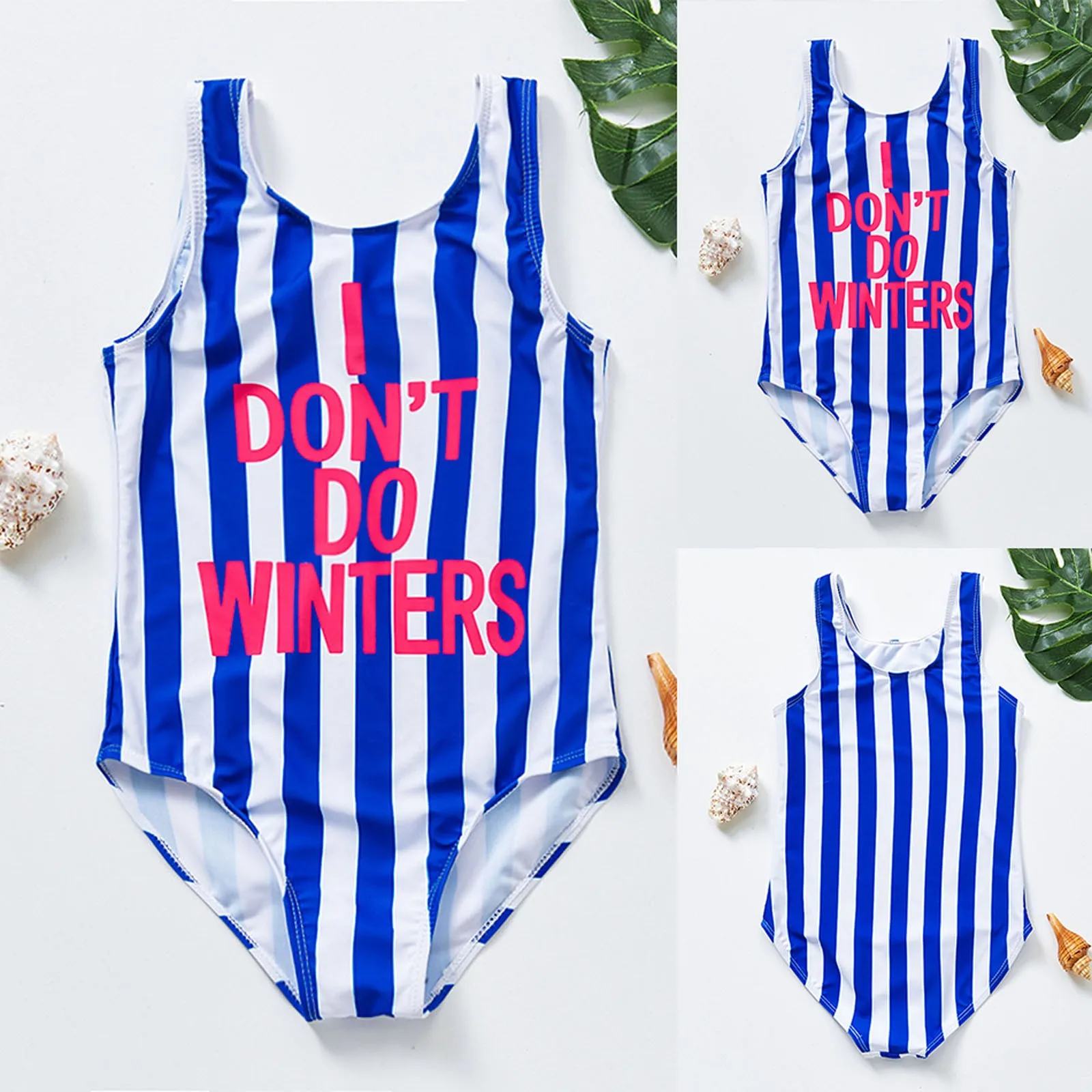 Kids Swimwear 2 To 9 Years Old Girls Blue Vertical Stripe Letter Girls 1 Piece Swimsuit Cow Print Swimsuit with Shorts
Kids Swimwear 2 To 9 Years Old Girls Blue Vertical Stripe Letter Girls 1 Piece Swimsuit Cow Print Swimsuit with Shorts