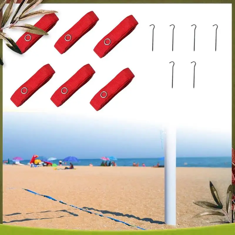 Reliable-6Pcs Beach Volleyball Lines Equipment Portable Red Lines Marking Court Marker For Sand Training Beach Outdoor Sports
Reliable-6Pcs Beach Volleyball Lines Equipment Portable Red Lines Marking Court Marker For Sand Training Beach Outdoor Sports