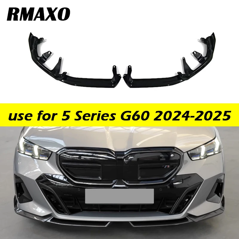 For BMW G60 i5 M5 520i 528i 535i 530i 525i 2024+ 4pcs front bumper lip splitter diffuser spoiler ABS gloss black body kit
For BMW G60 i5 M5 520i 528i 535i 530i 525i 2024+ 4pcs front bumper lip splitter diffuser spoiler ABS gloss black body kit