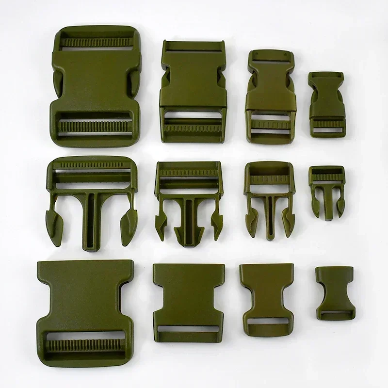 5/10/20Pcs 20-50mm ArmyGreen Plastic Buckles Webbing Belt Release Buckle Bag Strap Closure Clasp Dog Collar Fastener Hook
5/10/20Pcs 20-50mm ArmyGreen Plastic Buckles Webbing Belt Release Buckle Bag Strap Closure Clasp Dog Collar Fastener Hook