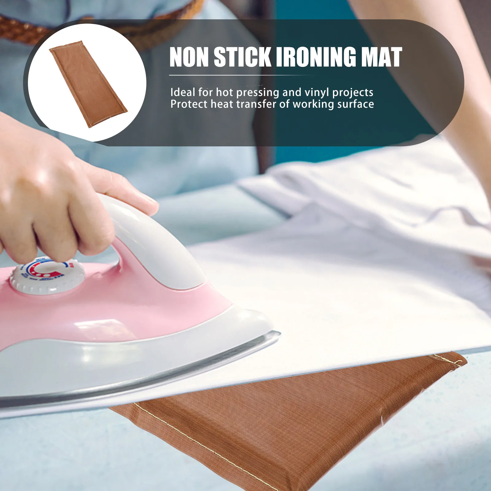 Professional Heat Transfer Mat Non Stick Iron Pressing Pad for Vinyl Heat Press Projects Smooth Surface Even Pressure Craft
Professional Heat Transfer Mat Non Stick Iron Pressing Pad for Vinyl Heat Press Projects Smooth Surface Even Pressure Craft