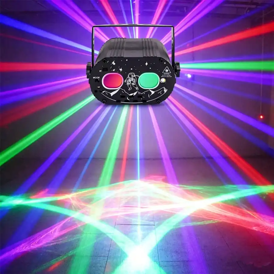 Party Lights, Stage Lighting Effects, Laser Projector USB Portable with Various Effects and Aurora Borealis-Suitable for Parties
Party Lights, Stage Lighting Effects, Laser Projector USB Portable with Various Effects and Aurora Borealis-Suitable for Parties