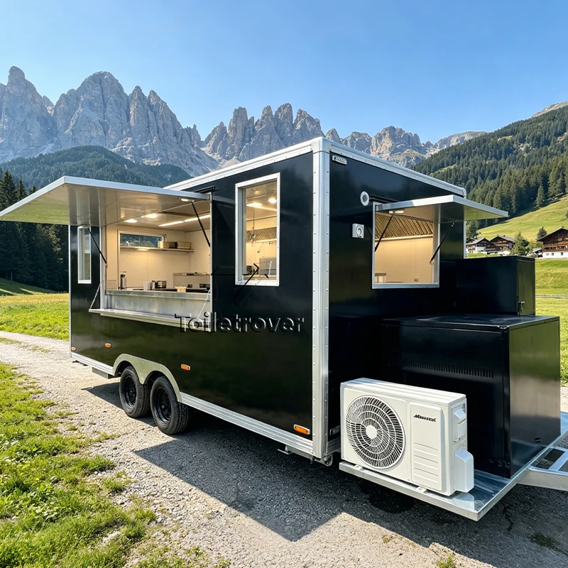 Commercial Fully Equipped Food Truck Waffle Crepe Food Trailer Cart Dessert Pancake Donut Outdoor Mobile Food Trailer for Sale
Commercial Fully Equipped Food Truck Waffle Crepe Food Trailer Cart Dessert Pancake Donut Outdoor Mobile Food Trailer for Sale