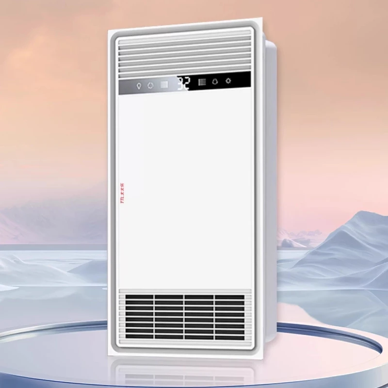 Вентиляционный потолочный обогреватель Yuba All-in-One для ванной комнаты с функцией освещения и вытяжки, интегрированный вентилятор для туалета
Вентиляционный потолочный обогреватель Yuba All-in-One для ванной комнаты с функцией освещения и вытяжки, интегрированный вентилятор для туалета