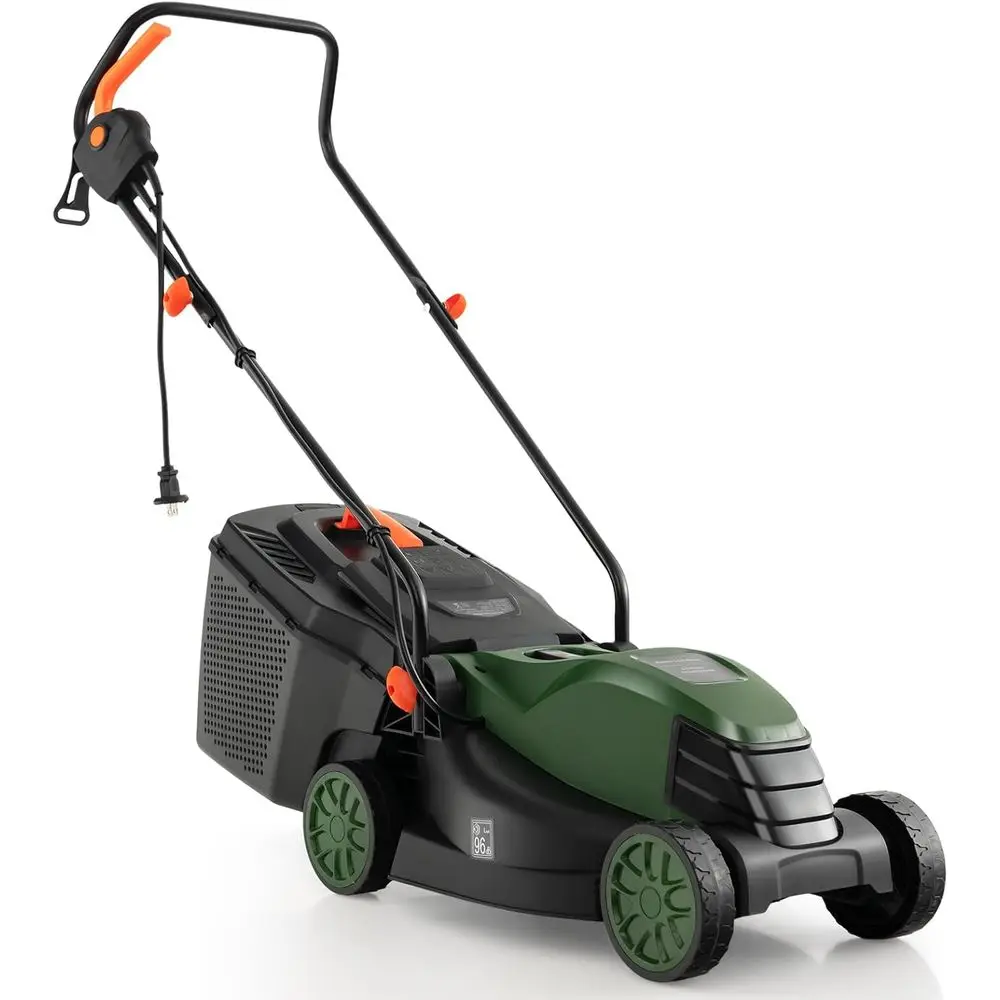 14 Corded Electric Lawn Mower, 3-Height Settings, 9.3 Gal Bin, 12 AMP, 1500W, Lightweight for Small to Medium Yards
14 Corded Electric Lawn Mower, 3-Height Settings, 9.3 Gal Bin, 12 AMP, 1500W, Lightweight for Small to Medium Yards