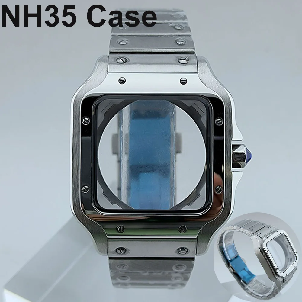 Квадратный корпус 38 мм, корпус NH35, циферблат NH35, квадратный циферблат, корпус часов с римским циферблатом, складная пряжка, подходит для механизма NH35, NH36, аксессуары для часов
Квадратный корпус 38 мм, корпус NH35, циферблат NH35, квадратный циферблат, корпус часов с римским циферблатом, складная пряжка, подходит для механизма NH35, NH36, аксессуары для часов