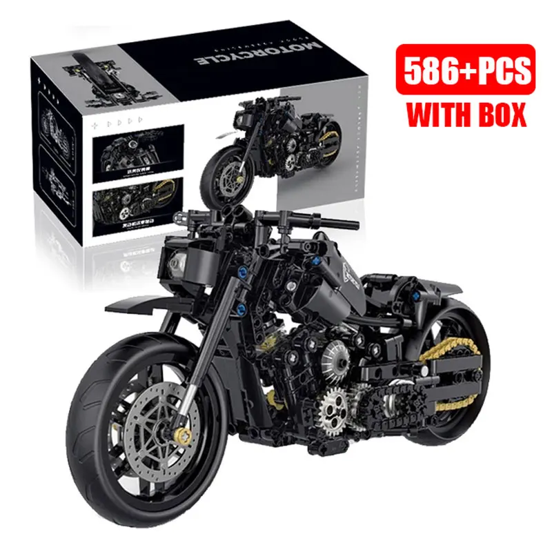 1:8 Motorbike Model Building Blocks Technical Motorcycle Road Racer Bricks Assembly Toys For Children Birthday Gifts
1:8 Motorbike Model Building Blocks Technical Motorcycle Road Racer Bricks Assembly Toys For Children Birthday Gifts
