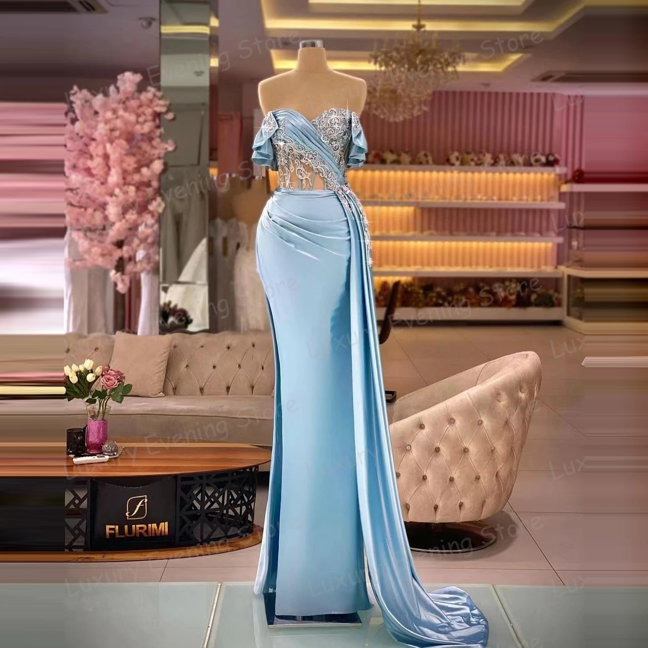 Exquisite Elegant Mermaid Evening Dresses Woman's 2024 Sexy Sleeveless Pleat Satin Prom Gowns Formal Fashionable فساتين سهرات
Exquisite Elegant Mermaid Evening Dresses Woman's 2024 Sexy Sleeveless Pleat Satin Prom Gowns Formal Fashionable فساتين سهرات