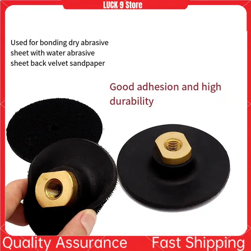 Rubber Backing Pad Polishing Grinding Disc Holder For Angle Grinder M14 Abrasive Self-Adhesive Grinding Backing Pad 3In Durable
Rubber Backing Pad Polishing Grinding Disc Holder For Angle Grinder M14 Abrasive Self-Adhesive Grinding Backing Pad 3In Durable