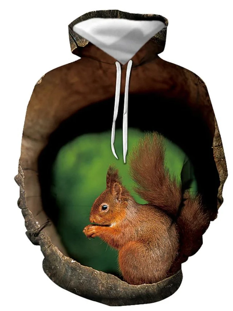 New Fashion Animal Squirrel 3D Printing Hoodie Unisex Casual Long Sleeve Sweatshirt Oversized Tops
New Fashion Animal Squirrel 3D Printing Hoodie Unisex Casual Long Sleeve Sweatshirt Oversized Tops