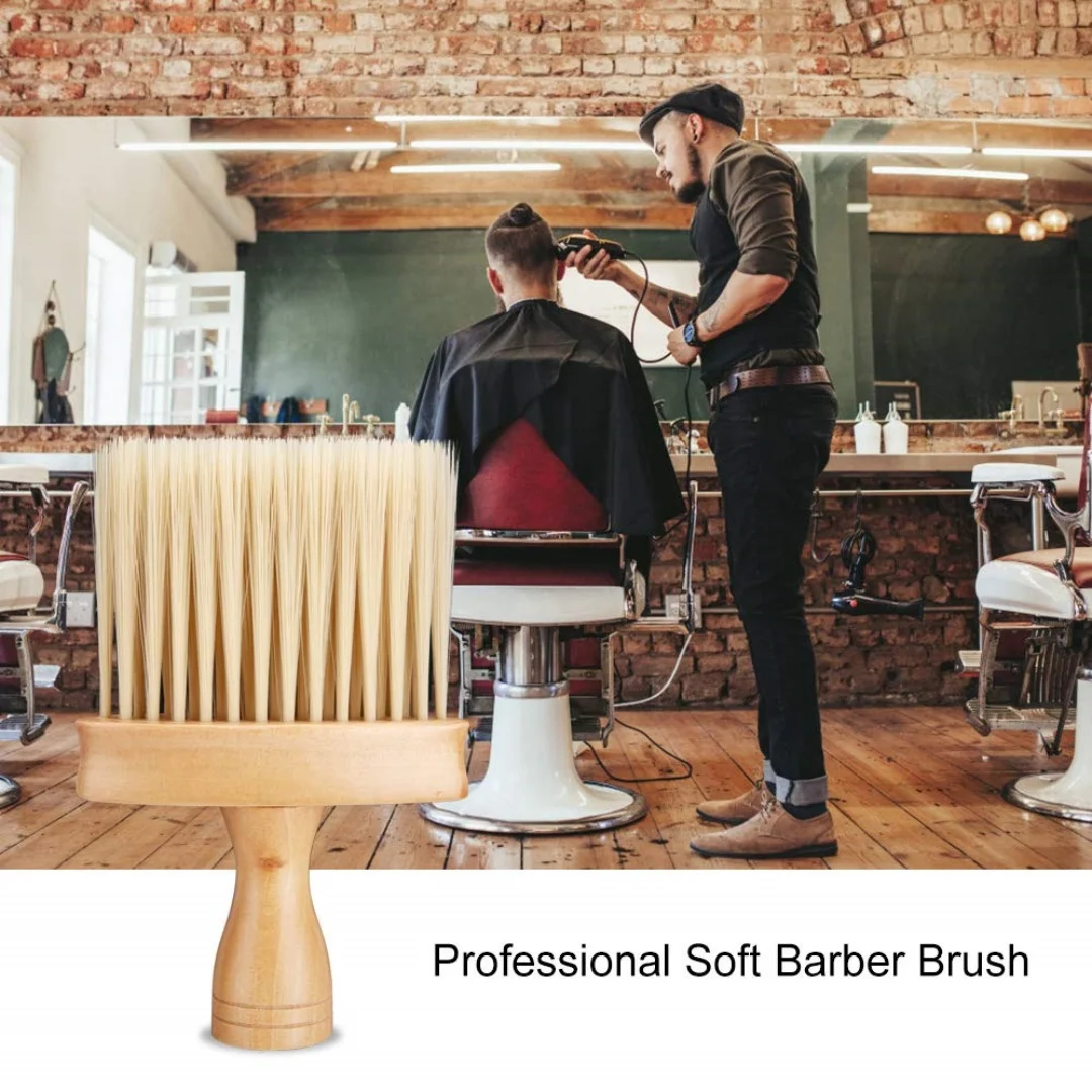 Hair Cutting Brush Professional Hairdressing/Barber Wooden Neck Brush - Soft Bristles (Single)
Hair Cutting Brush Professional Hairdressing/Barber Wooden Neck Brush - Soft Bristles (Single)