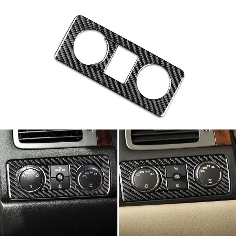Car Interior Sticker Soft Carbon Fiber Headlight Switch Frame Trim Accessories For Chevrolet Tahoe Suburban 2007 2008 2009-2014
Car Interior Sticker Soft Carbon Fiber Headlight Switch Frame Trim Accessories For Chevrolet Tahoe Suburban 2007 2008 2009-2014