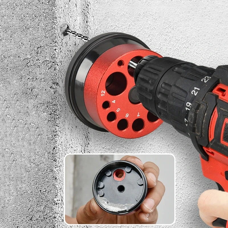 Household drilling accessories dust collector, electric hammer drill dust cover, aluminum alloy porous dust collector
Household drilling accessories dust collector, electric hammer drill dust cover, aluminum alloy porous dust collector